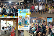 Siang Malam Pasangan SUKSES Temui Warga Serap Harapan Masyarakat, Awali Bagi Tugas Sebelum Pimpin Bumi Latemmamala