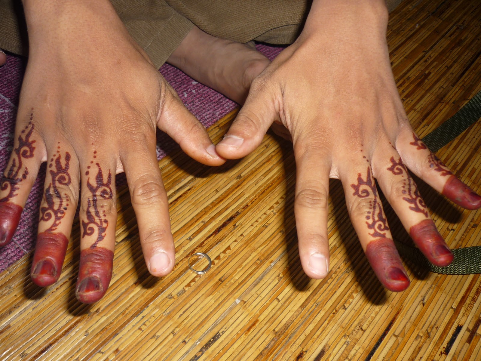 PERKHIDMATAN UKIRAN INAI PENGANTIN Henna Pengantin lelaki 