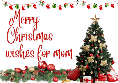 Image of Merry Christmas Wishes for Mom