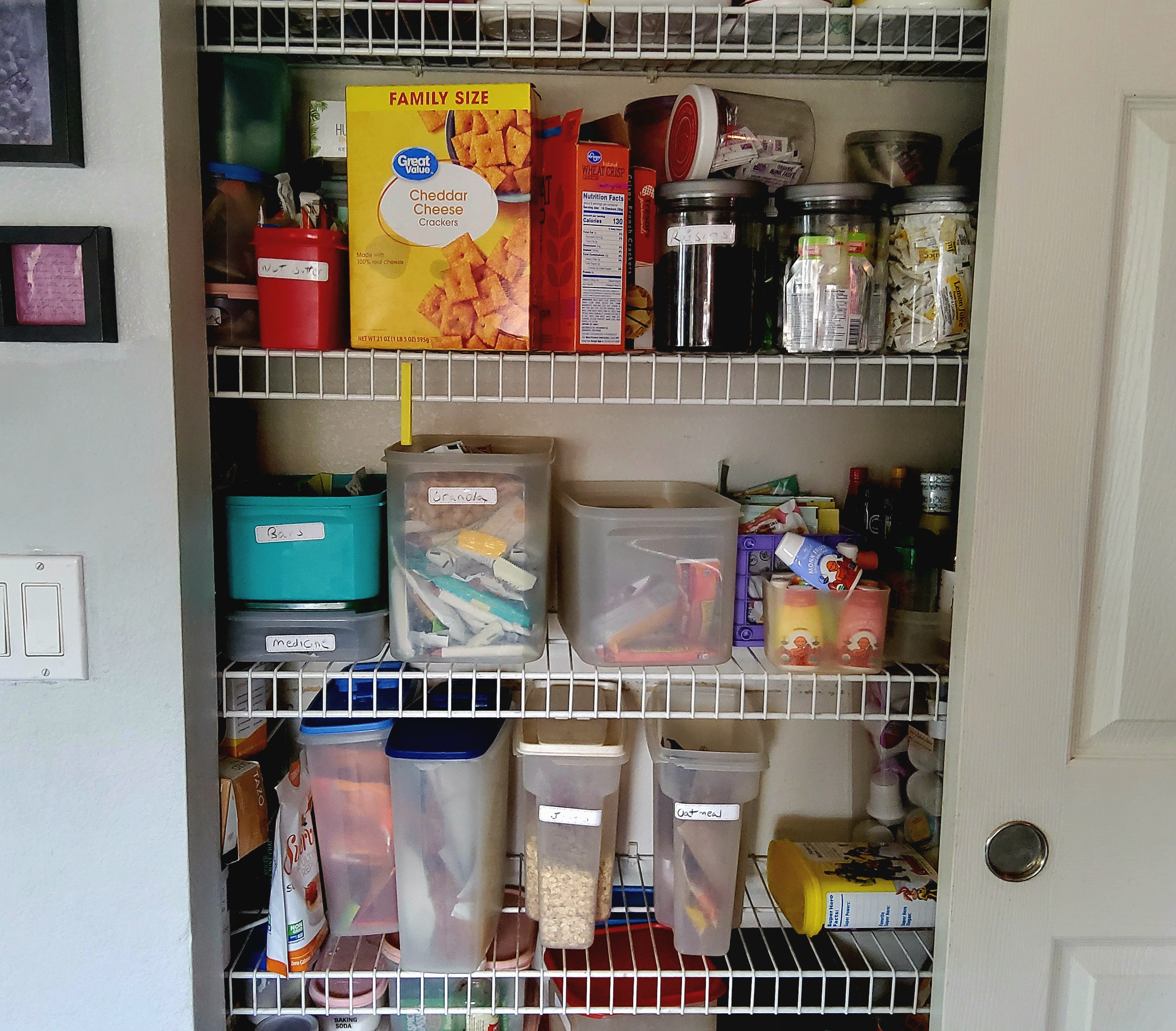 7 Easy Ways to Organize Super Messy SNACK Cabinets and Pantries