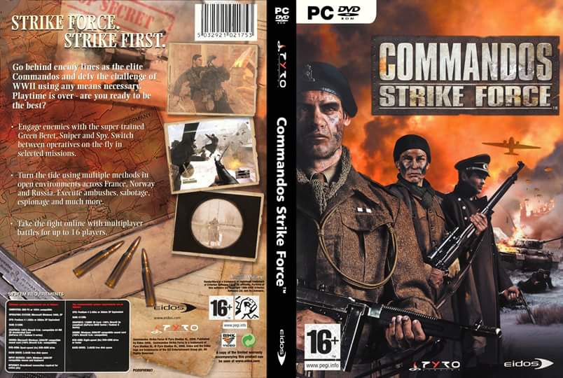 تحميل لعبة Commandos Strike Force بحجم 720 ميجا على ميديا فاير