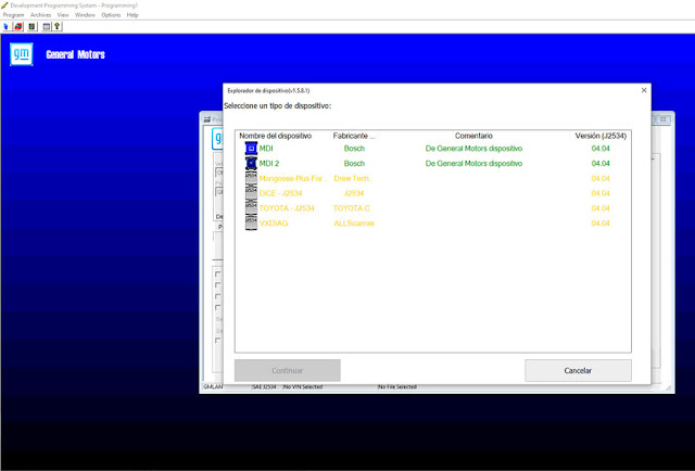 VXDIAG Work with GM DPS Software 4