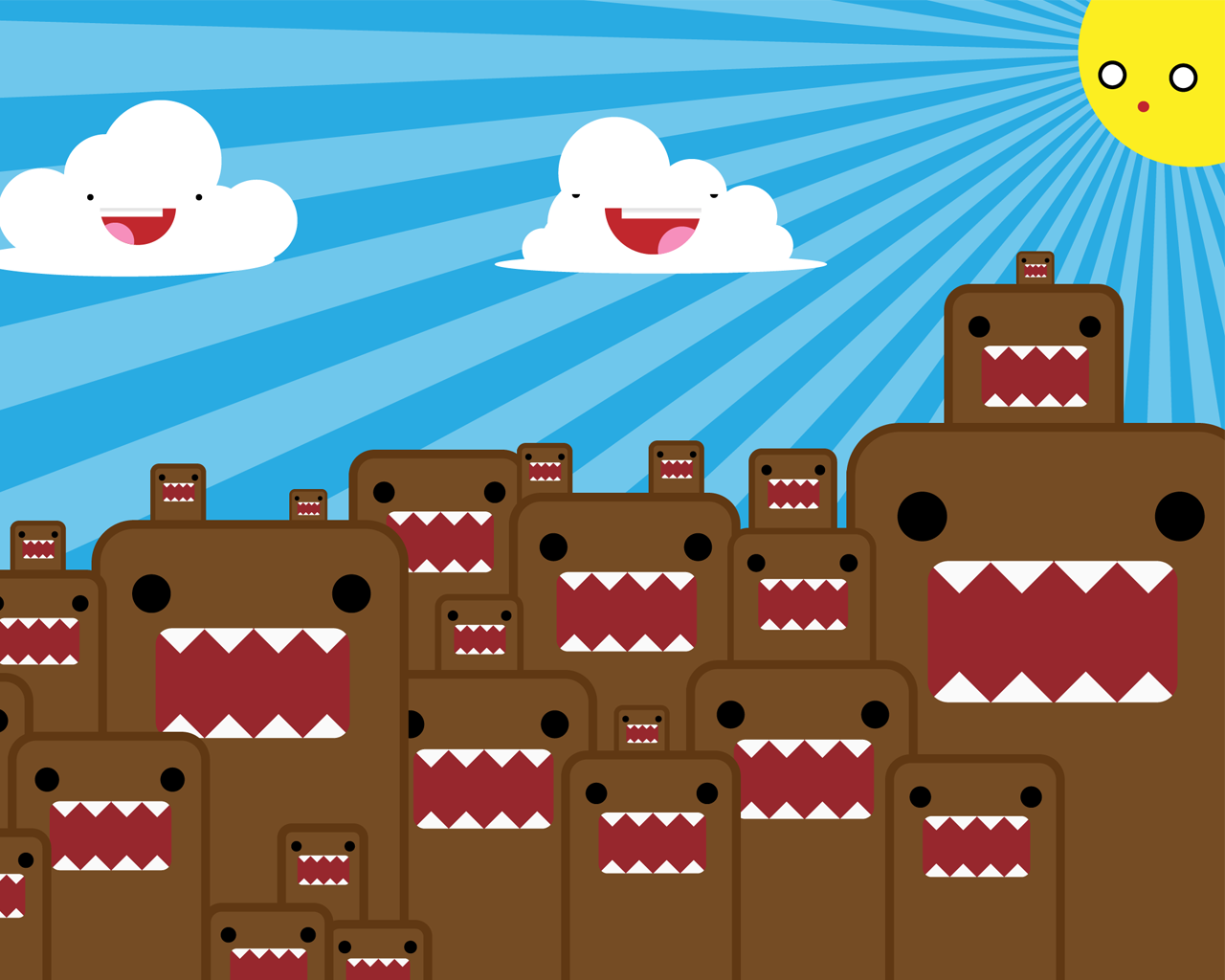 Cute Domo wallpapers