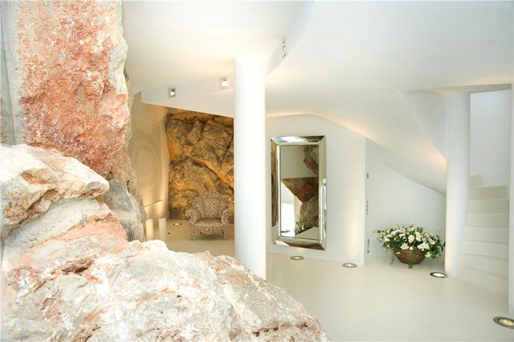 Stone and rocks in Mediterranean villa in Mallorca by Alberto Rubio