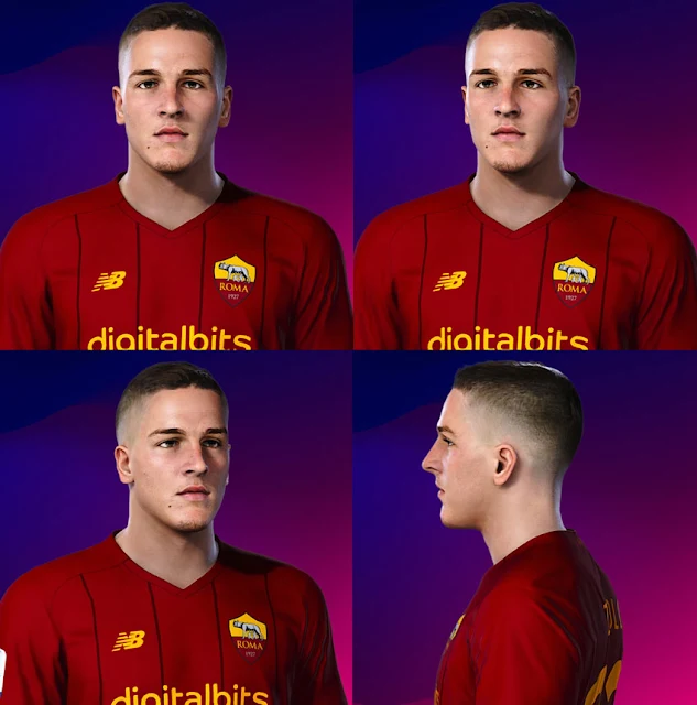 Nicolò Zaniolo Face For eFootball PES 2021