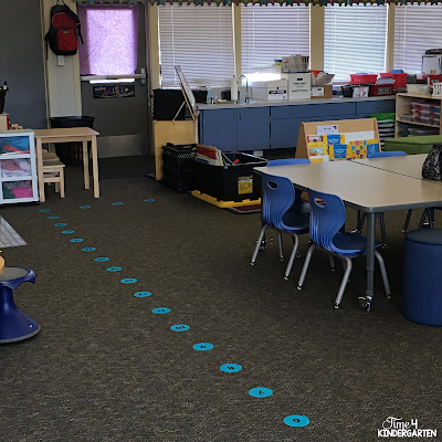 SitSpots Number Line