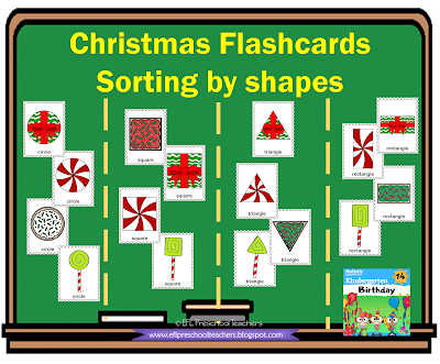 Flashcards by shapes