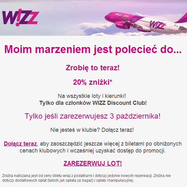 Wizz air promocja