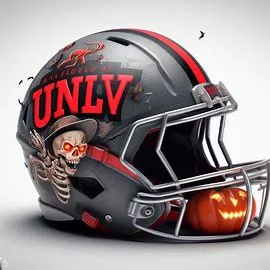 UNLV Rebels Halloween Concept Helmets