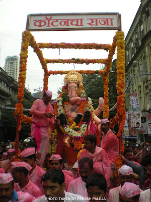 Ganpati Visharajan Darshan Girgaum Chaupati  Dt. 11-09-2011