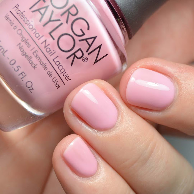 pink nail polish swatch