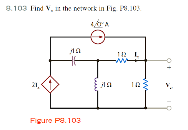 Basic Engineering Circuit Analysis Problem 8.103