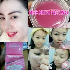 MISS MOTER PINK CHERRY BLOSSOM FACE WAX