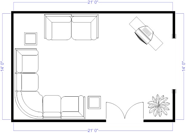 Living room plan layout and tips 
