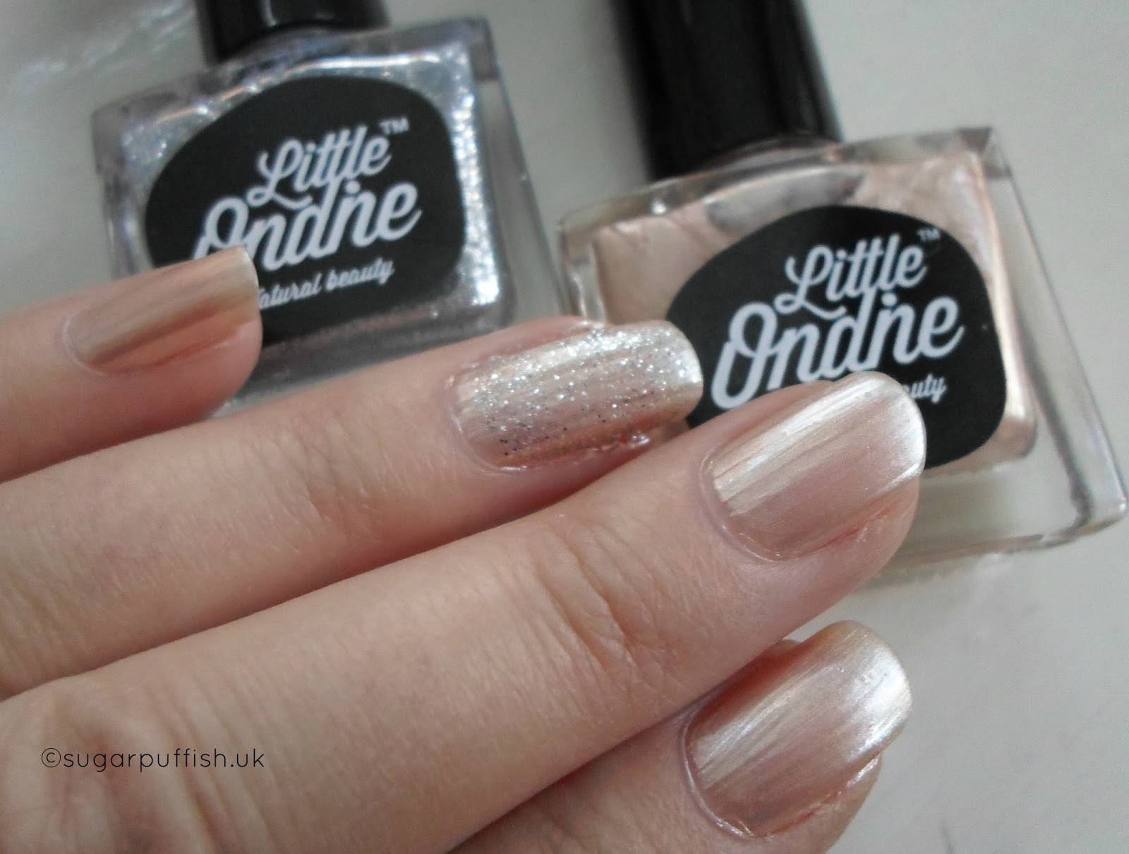 Wedding Nails Little Ondine Natural Nail Polish Obsession Overnight