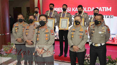 Pulang Bawa Medali Emas, Kapolda Jatim Apresiasi 5 Atlet Bola Volley Anggota Polri di Sea Games Vietnam 2021