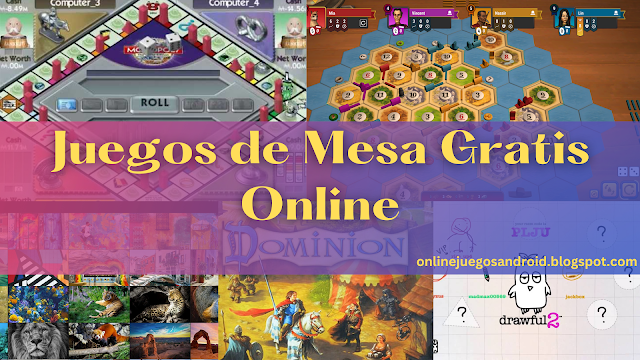 Mejores Juegos de Mesa gratis online con tus amigos