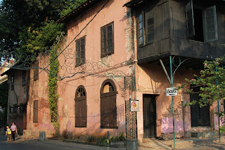 Wurzeln haus alte stadt