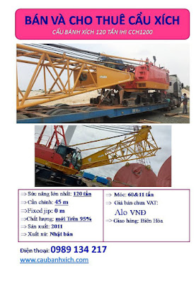 CẨU BÁNH XÍCH 120 TẤN IHI CCH 1200.294