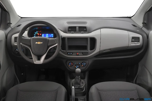 Nova Chevrolet Spin 2013 - por dentro - painel