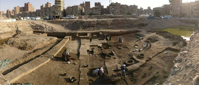 Ptolemaic bread ovens discovered in Egypt's                  Heliopolis