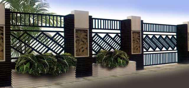 Contoh Gambar Pagar Rumah Mewah Minimalis Blog Interior Contoh Gambar Pagar Rumah Mewah Minimalis Blog Interior