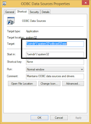 Cara Mengatur ODBC pada Windows 7 dan 8 64 Bit