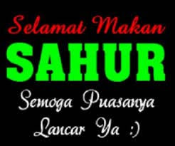 "Selamat Sahur1"