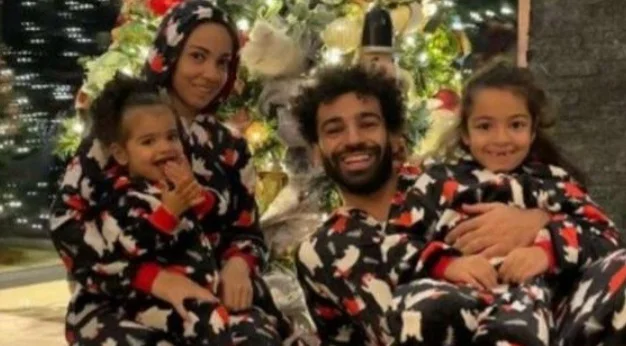 Heboh Mohamed Salah dan Istri Berhijab Rayakan Natal