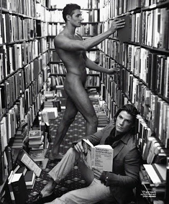 How to Read Nude Male Models by Bruce Weber for VMAN