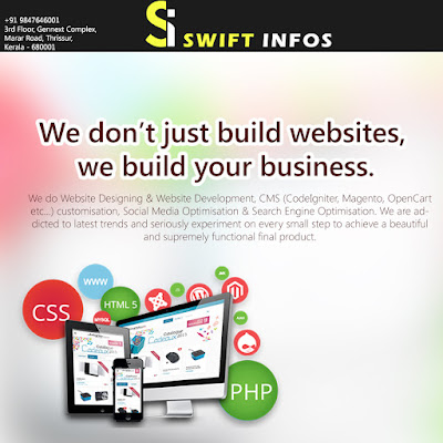  Web design company thrissur | SWIFT INFOS