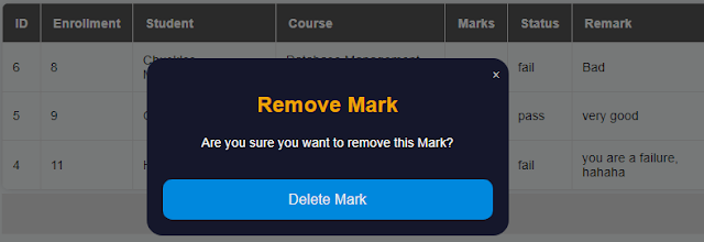 Remove Mark