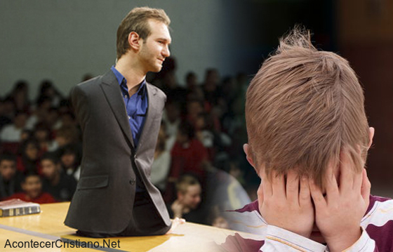 Nick Vujicic víctima de Bullying maltrato escolar