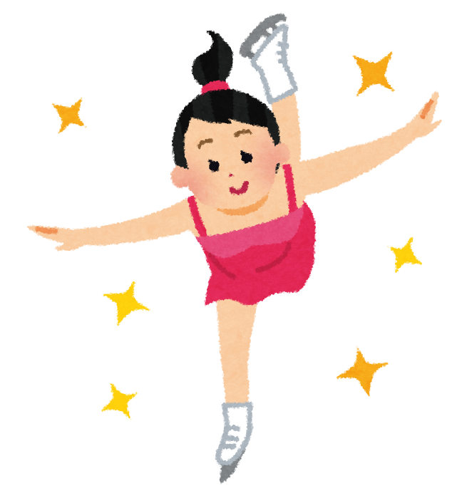 冬季オリンピックのイラスト フィギュアスケート かわいいフリー素材集 いらすとや 冬季オリンピックのイラスト フィギュアスケート かわいいフリー素材集 いらすとや
