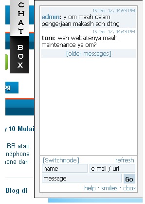 tutorial blog,chat box,buku tamu,widget blog