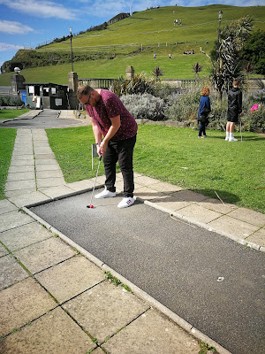 Ilfracombe Crazy Golf. Photo by Adam Dewar, September 2020 