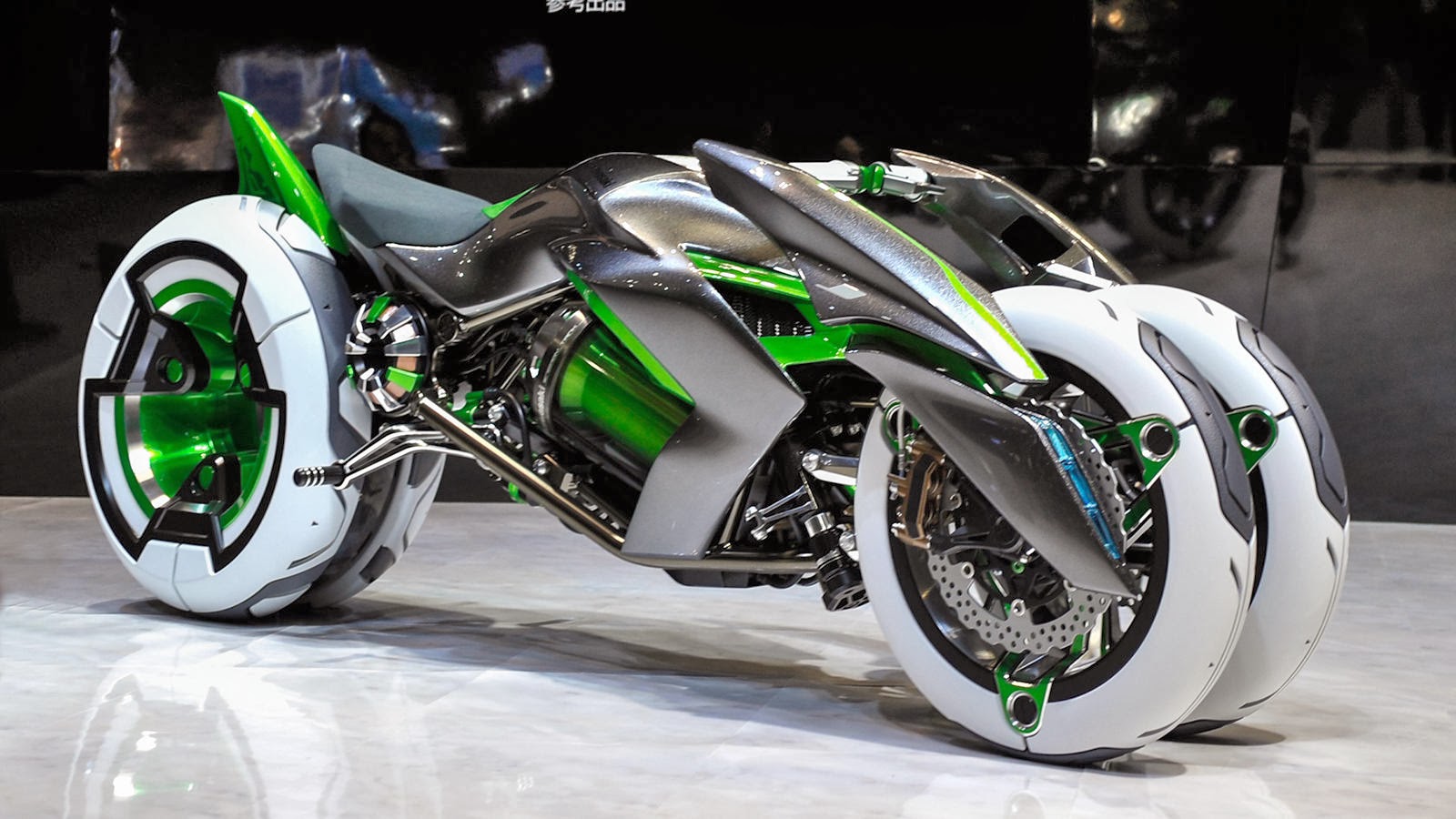 Kawasaki Concept J Motor Elektrik Dengan Konsep Futuristik RNM