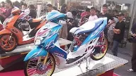 Modifikasi Motor Mio Sporty Hello Kitty