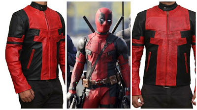 Gambar Model Jaket Kulit Deadpool