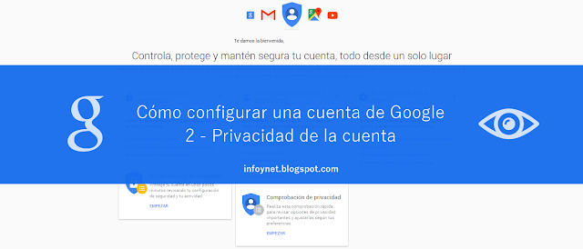 Cómo configurar una cuenta de Google (2) Privacidad de la cuenta