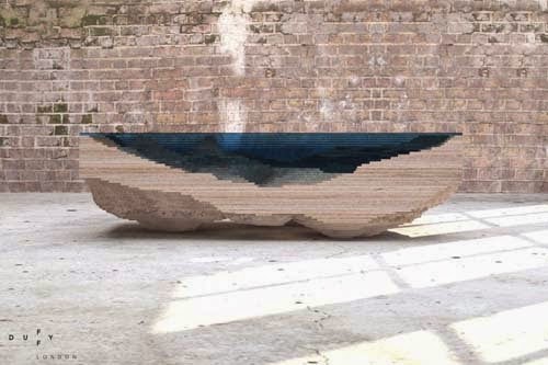 Limited edition coffee table furniture by Christopher Duffy