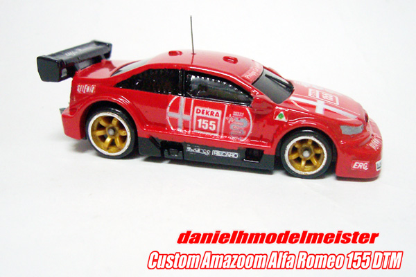 customized into european racing marque known as Alfa Romeo 155 DTM