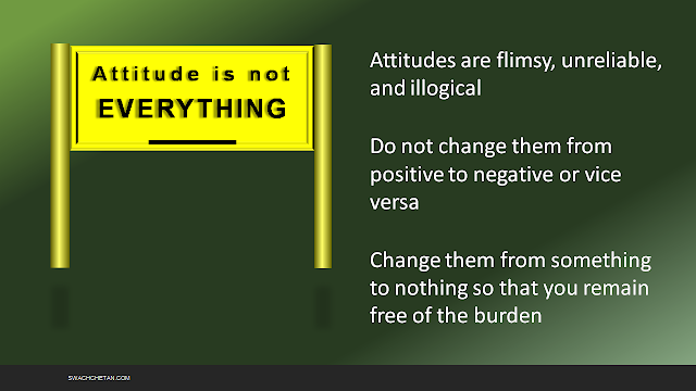 Attitude is not everything