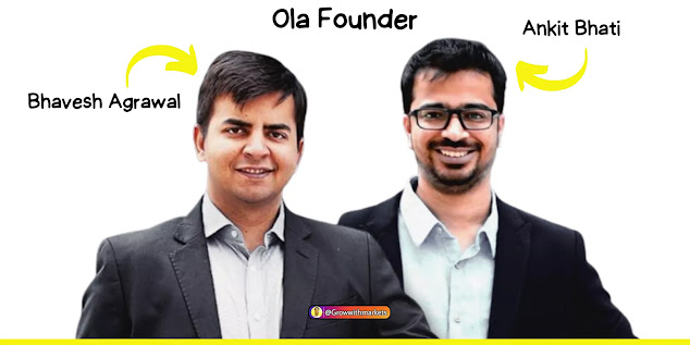 Ola Founder and Team,Ola Business Model,Ola Cab,Ola Cars,Ola Cab Booking,Ola App,Bhavesh Agrawal,Startup Story,Business Case Study,Bengaluru Startups,Startup,Indian Startup,Social Media Campaigns,Auto,company,Growwithmarkets,Krishnasahu,Atulyasahu,