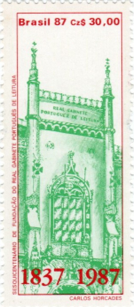 Selo Real Gabinete Português de Leitura