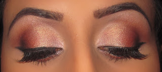 mac, paradisco, saffron, folie, carbon, eyeshadow, smokey, blog, tutorial, look, dazzling 