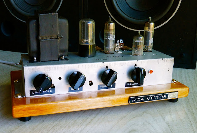 Jim Clifford, Jimmy Clifford,RCA, Victor, RS-193, Single ended, tube amp, stereo, hi-fi, high fidelity, 6BQ5, EL84, 1960s, project, 6EU7, 5Y3, console tube amplifier, Class A,