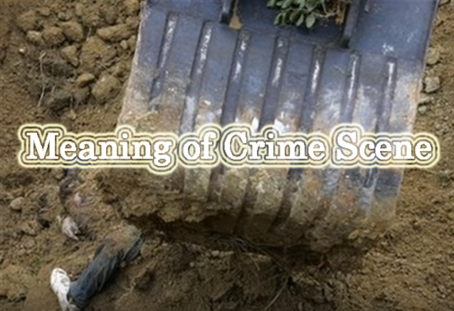 crime scene meaning