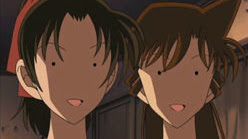 Ran and Kazuha are scared out of their wits