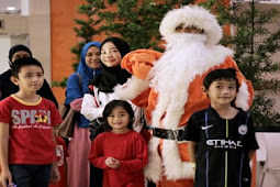 Santa Klaus, Pertunjukan Piano dan Paduan Suara Anak Panti Asuhan Hibur Pengunjung Harris Hotel   